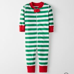 Hanna Andersson Baby Striped Zip Sleeper